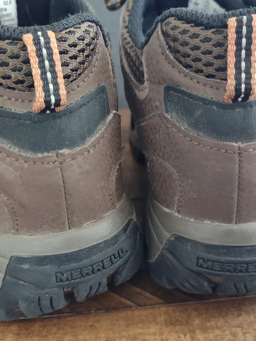 Merrell Moab Boys Mid-Ankle Waterproof Hiking Boots Size 1.5 MK261204